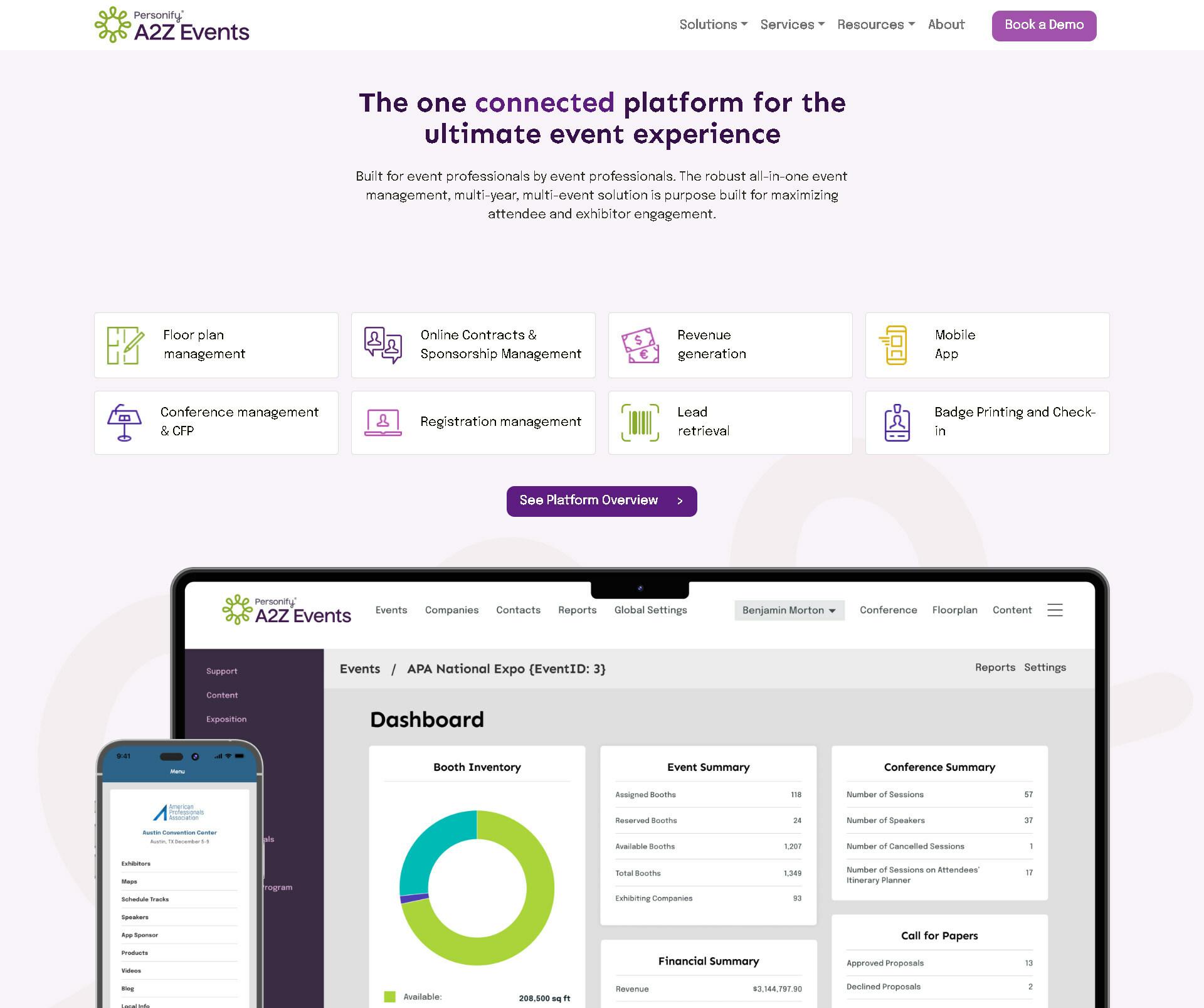 Personify Launches New A2Z Events Website and Announces GTR is Now Registration Tech